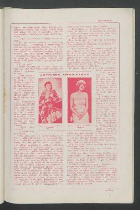 Atrizes americanas : Nitta Martan. - Leonore Ulric