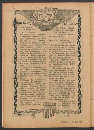 Glosas teatrales