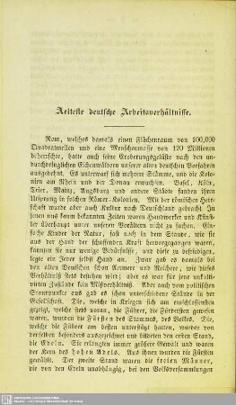 Aelteste deutsche Arbeitsverhältnisse