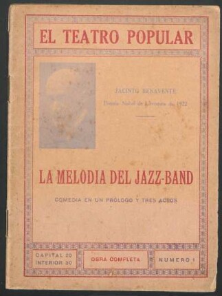 [Fotografía de Jacinto Benavente]