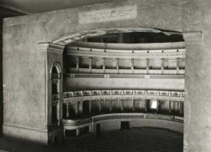 Modell des Theaters am Schlossplatz