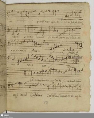Gallus, Iacobus: Salva nos Domine