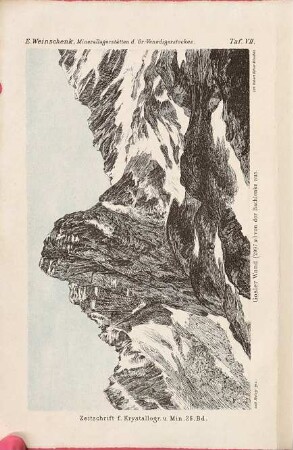 Die Minerallagerstätten des Groß-Venedigerstockes in den Hohen Tauern : ein Beitrag zur Kenntniss der "Alpinen Minerallagerstätten"