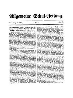 Die Volksschulen fordern dringende Verbesserung im eigentlichen Erziehen und Lehrprincipe, in Lehrstoffen und Lehrmethoden : (Schluß folgt)