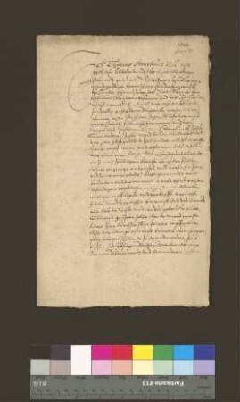 Regest Hoppe. 1562 Juni 15. Gogerichtsschein. Landverkauf.