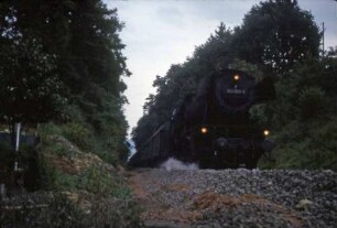 Backnang Spinnerei Lok 023 023 Nahverkehrszug SHA-BK B4yg-Wagen