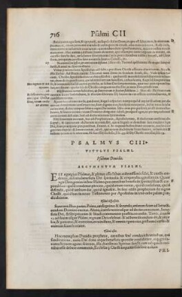 Psalmus CIII.