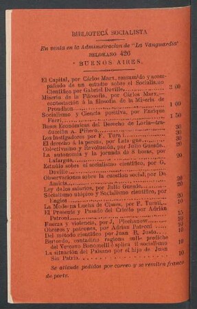 Biblioteca socialista