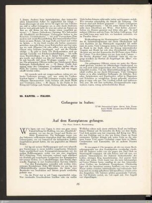 20. Kapitel - Italien