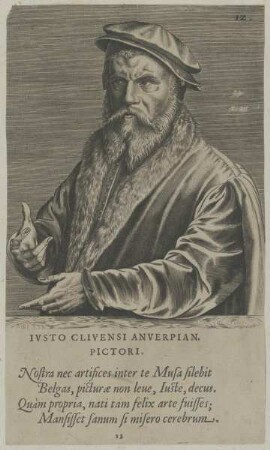 Bildnis des Iusto Clivensi
