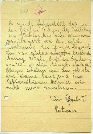 1.2.1 Zusammenarbeit VR Polen: Dauer der Entladung der Kohlezüge