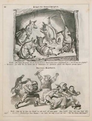 "Folgen der Unvorsichtigkeit" "Der letzte Mohikaner"