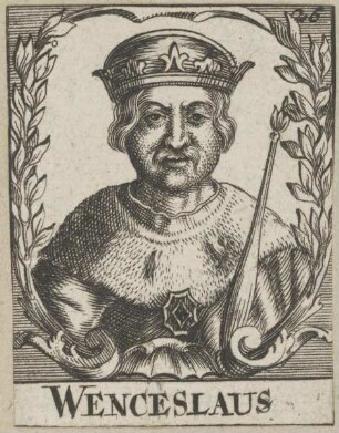 Bildnis von Wenceslaus, König des Römisch-Deutschen Reiches