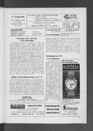 Streifzüge kreuz und quer durch Ostholstein