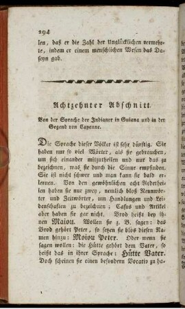 Achtzehnter Abschnitt.