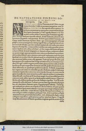 Pinzoni navigatio, eodem interprete.