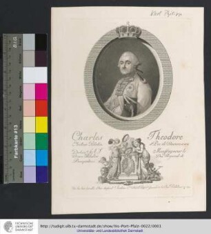 Charles Theodore Electeur Palatin et Duc de Baviere &. &. &.