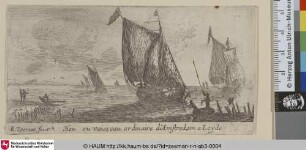 Heu ou vaisseau ordinaire d'Amstredam a Leyde