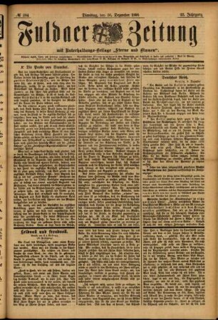 Ausgabe vom Dienstag, den 10. Dezember 1895.
