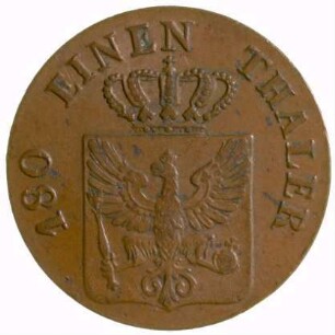 Münze, 2 Pfennig, 1840