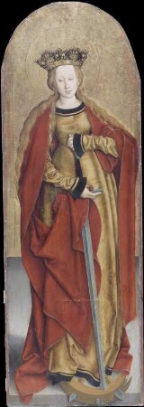 Die hl. Katharina von Alexandrien