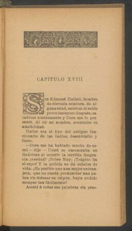 Capítulo XVIII