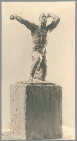 Entwurf für Krieger-Ehrenmal Stralsund II, 1934/35, Gips