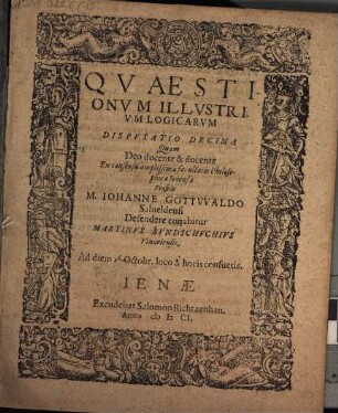 Quaestionum illustrium logicarum disputatio decima