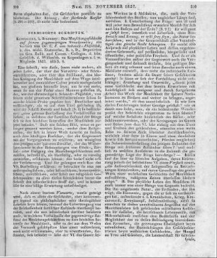 Schmidt-Phiseldek, K. F.: Das Menschengeschlecht auf seinem gegenwärtigen Standpunkte. Kopenhagen: Brunner 1827