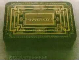 Blechdose für 10 CIGARETTES GARBATY "VISCONTI"
