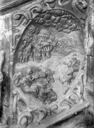 Erschaffung Evas und Gottes Verbot