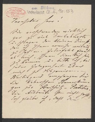 Brief an Friedrich Wilhelm Jähns : 06.11.1878