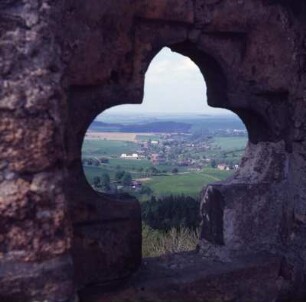 Erzgebirge. Kleinbobritzsch : Erzgebirge. Blick auf Kleinbobritzsch bei Frauenstein von der Burgruine Frauenstein