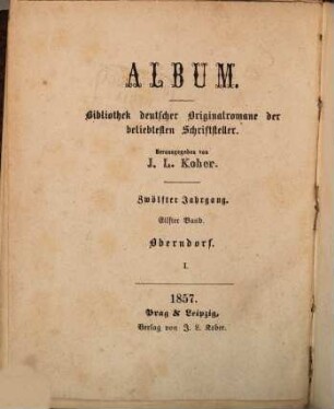 Oberndorf : Roman in drei Bänden. 1