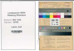 Entnazifizierung Karl Lamm , geb. 02.02.1902 (Bergmann)