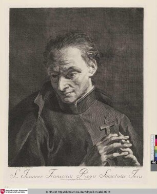 S: Joannes Franciscus Regis Societatis Jesu
