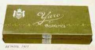 Pappschachtel für 50 Stück Zigaretten "Yaro Cigarettes, Sulima"