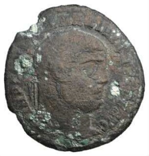 Münze, Aes 1, 308 - 311 n. Chr.
