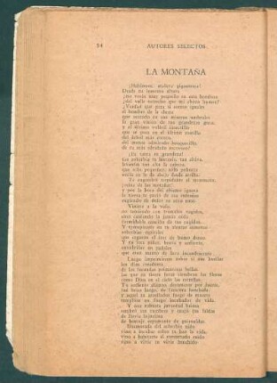 La montaña