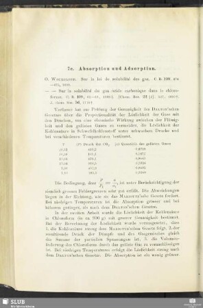 7e. Absorption und Adsorption