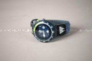 Armbanduhr "swatch / access" mit blauem Textilarmband