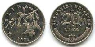 Kroatien, 20 Lipa