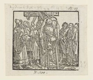 Kreuzabnahme, aus: "Leben Christi"