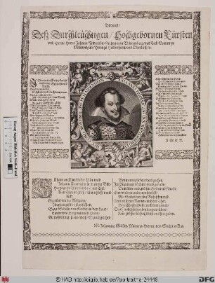 Bildnis Johann Friedrich, Herzog von Württemberg (reg. 1608-28)