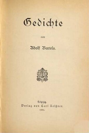 Gedichte