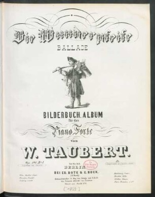 No. 1: Die Wunderpfeife : Ballade