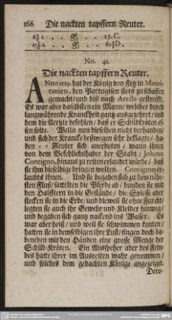 No. 41. Die nackten tapffern Reuter