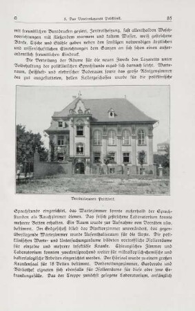 Vereinslazarett Poliklinik