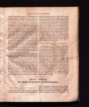 Zweiter Abschnitt. Die einzelnen Constructionen und Maßbestimmungen.