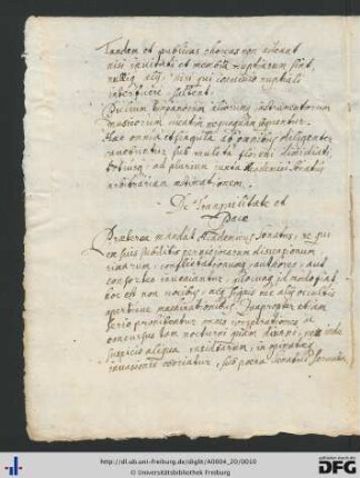 [fol. 5] De tranquillitate et pace